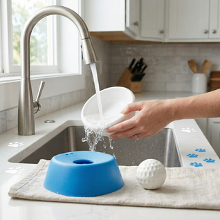 Anti-Anxiety Slow-Feeding Dog Bowl